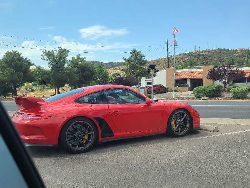 Porsche 911 GT3 spotted in Prescott