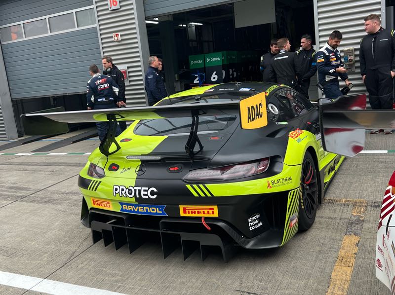 Mercedes-Benz AMG GT3 spotted in Senftenberg