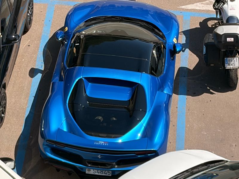 Ferrari F8 Tributo spotted in Valdragone
