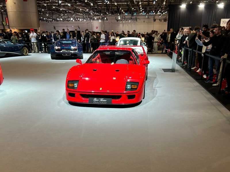 Ferrari F40 spotted in Mulhouse