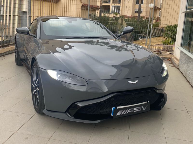 Aston Martin Vantage spotted in Benidorm