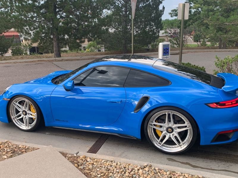 Porsche 911 Turbo S spotted in Aurora
