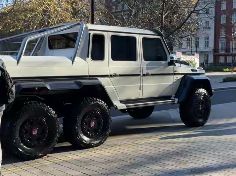 Mercedes-Benz G-Class (2022) spotted in London, United Kingdom