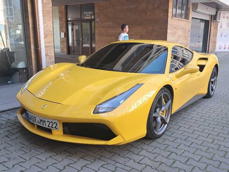 Ferrari 488 GTB spotted in Kardzhali