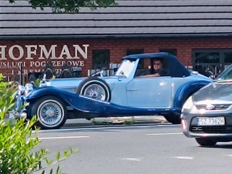 Morgan Plus Four spotted in Ruda Śląska