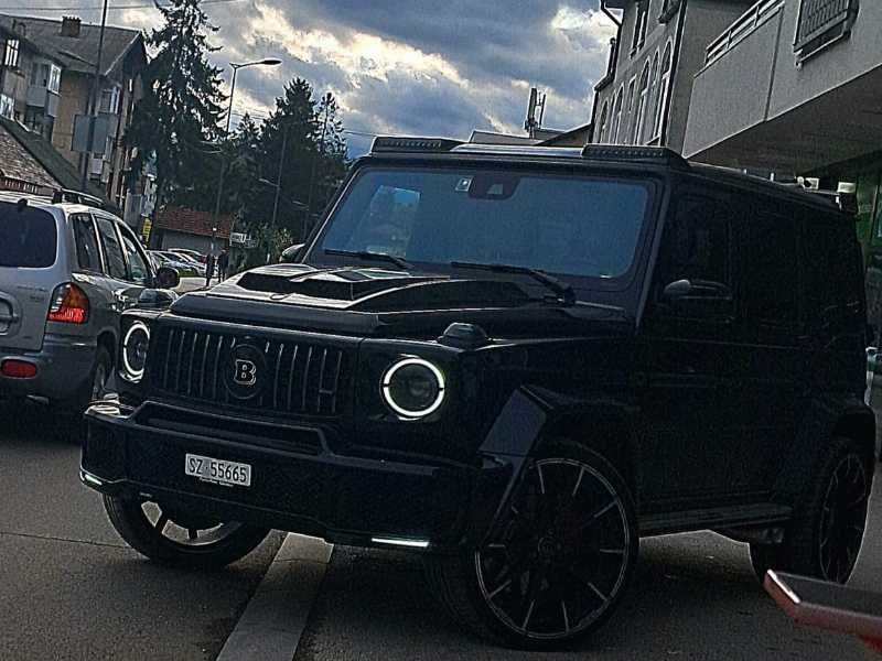 Brabus G-Class spotted in Sjenica
