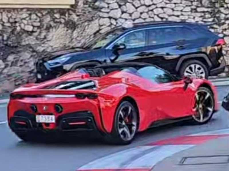 Ferrari SF90 Spider spotted in Monaco