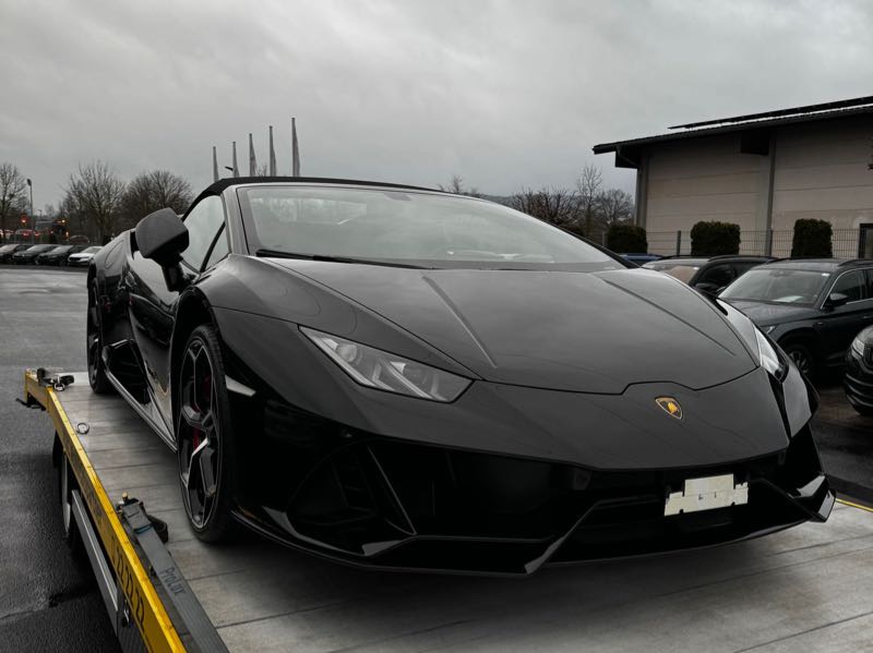 Lamborghini Huracán spotted in Bebra