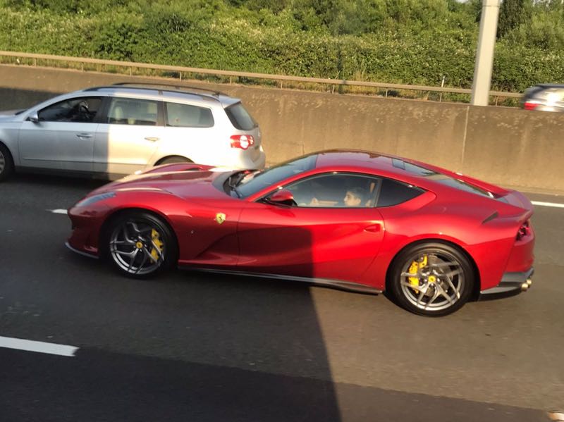 Ferrari 812 Superfast (2019) spotted in London, United Kingdom