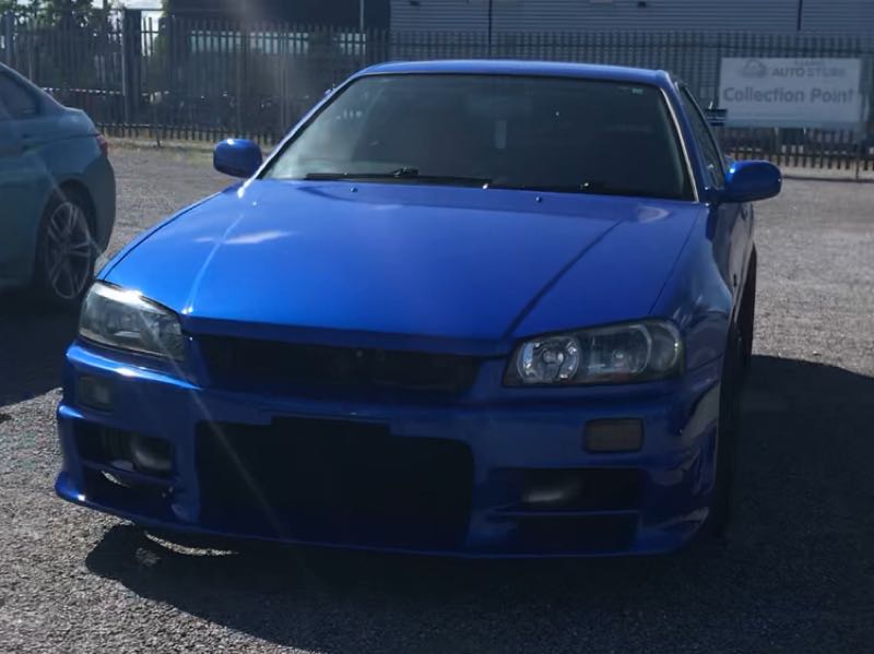 Nissan Skyline GT-R R34 (1999) spotted in Maidstone, United Kingdom