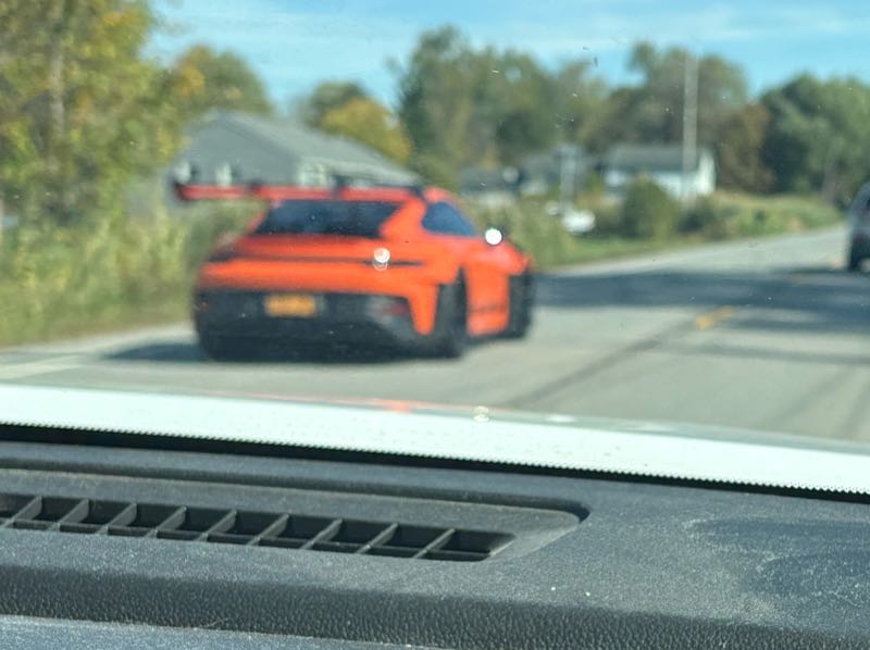 Porsche 911 GT3 RS spotted in Buffalo