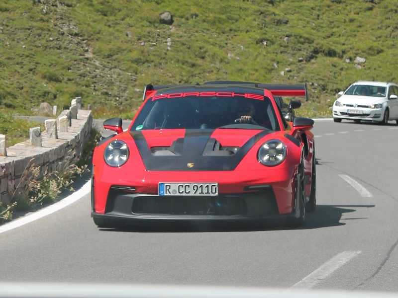 Porsche 911 GT3 RS spotted in Kals am Großglockner