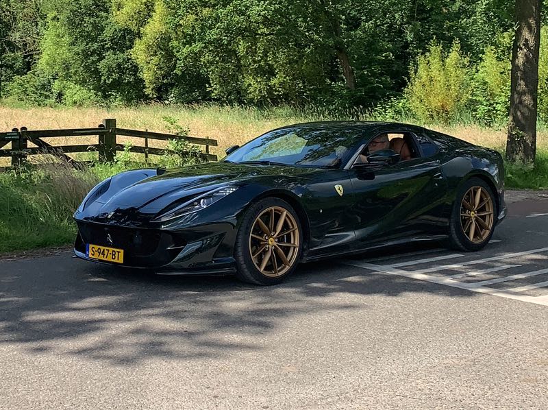 Ferrari 812 Superfast (2021) spotted in Utrecht, The Netherlands