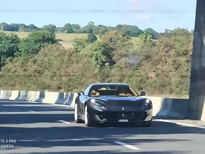 Ferrari 812 Superfast spotted in Évry