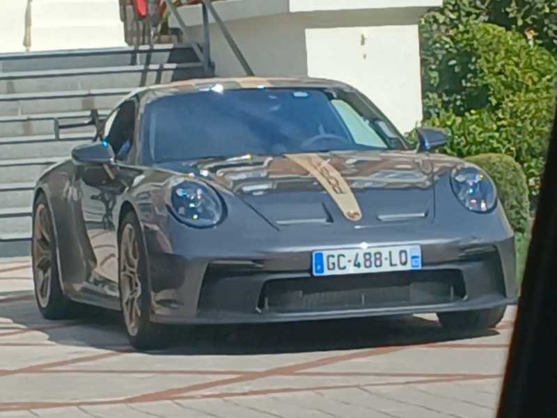 Porsche 911 GT3 spotted in Étaples