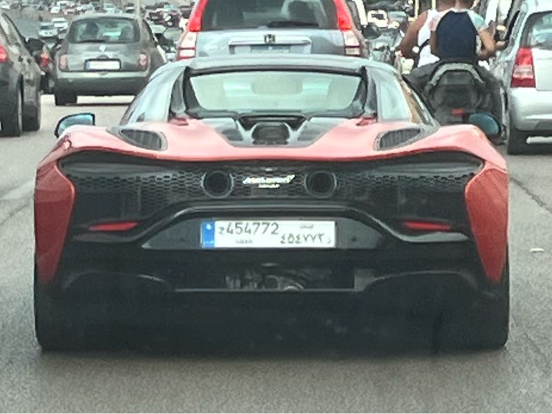 McLaren Sabre spotted in Beirut