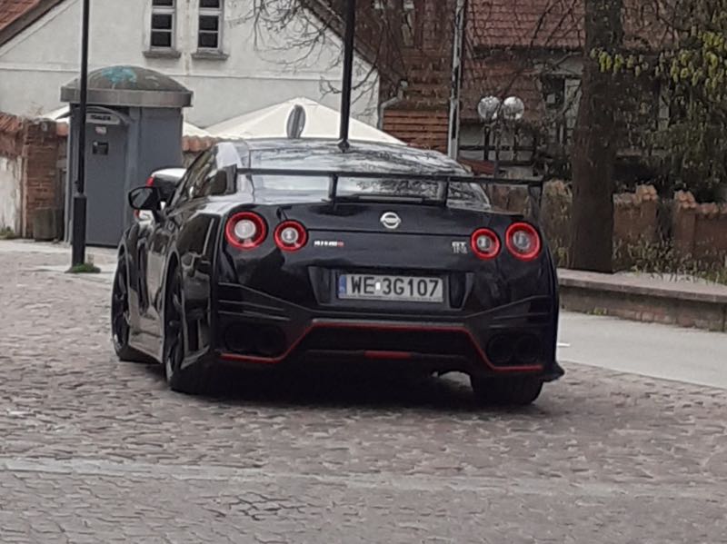 Nissan GT-R (2017) spotted in Olsztyn, Poland
