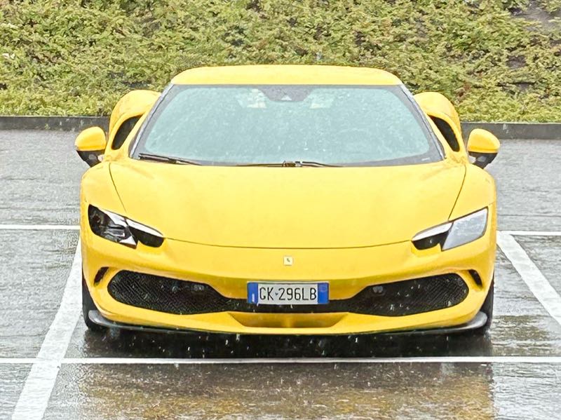 Ferrari F8 Tributo spotted in Parma