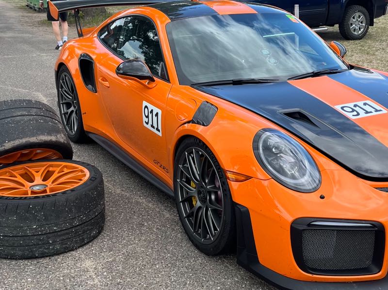 Porsche 911 GT2 RS spotted in Brainerd