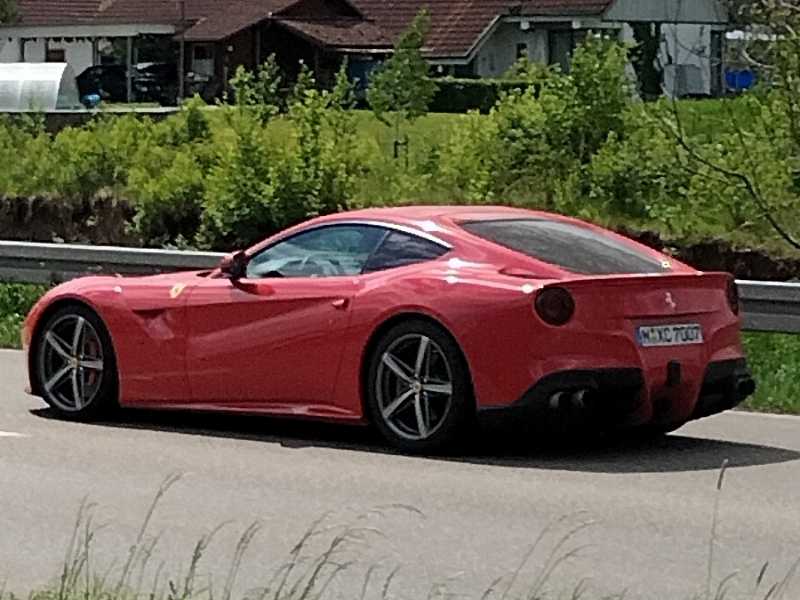 Ferrari F12berlinetta spotted in Aalen