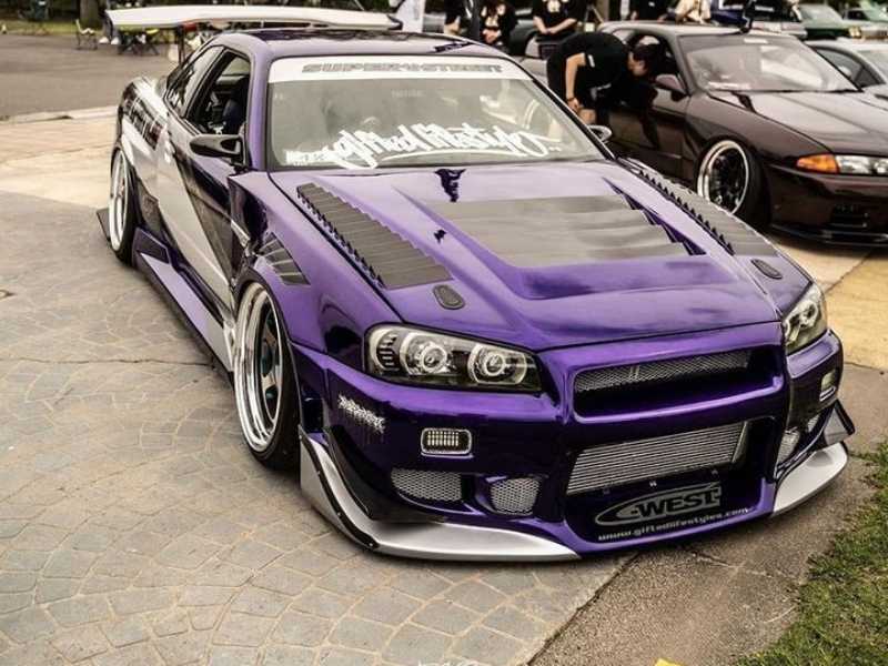Nissan Skyline GT-R R34 spotted in Cadereyta de Montes