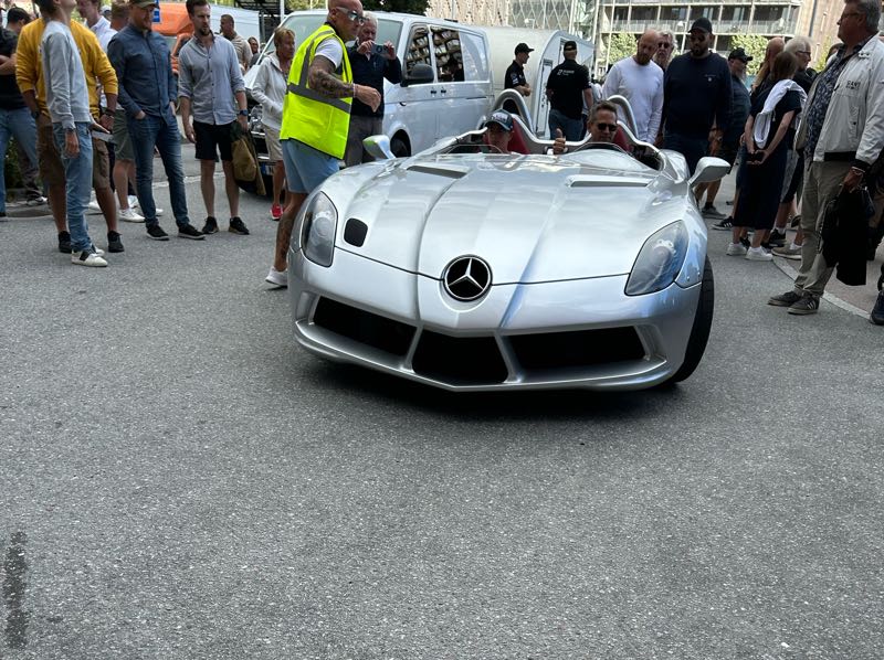 Mercedes-Benz SLS AMG spotted in Västerås