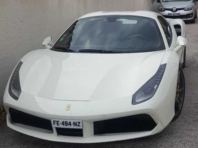 Ferrari 488 GTB spotted in Montpellier