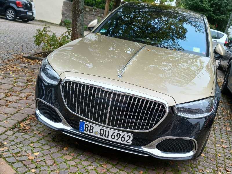Mercedes-Benz Maybach S-Class spotted in Freudenstadt
