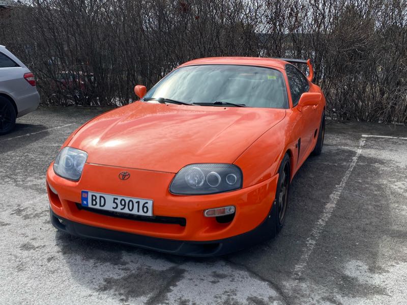 Toyota Supra spotted in Östersund