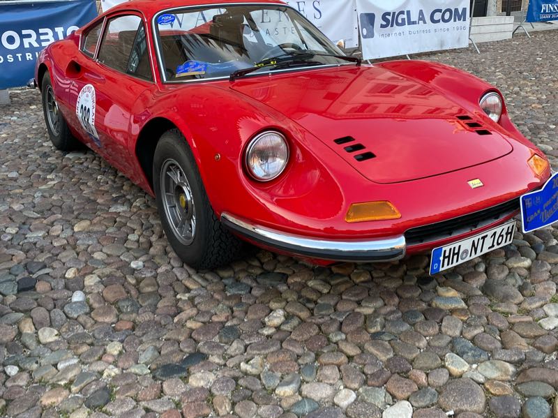 Ferrari Dino spotted in Mantua