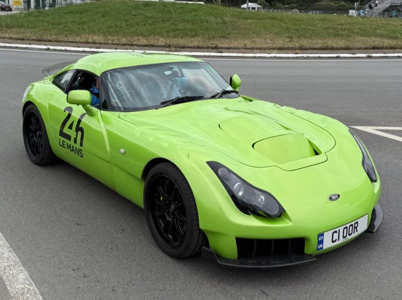 TVR Sagaris spotted in Le Mans