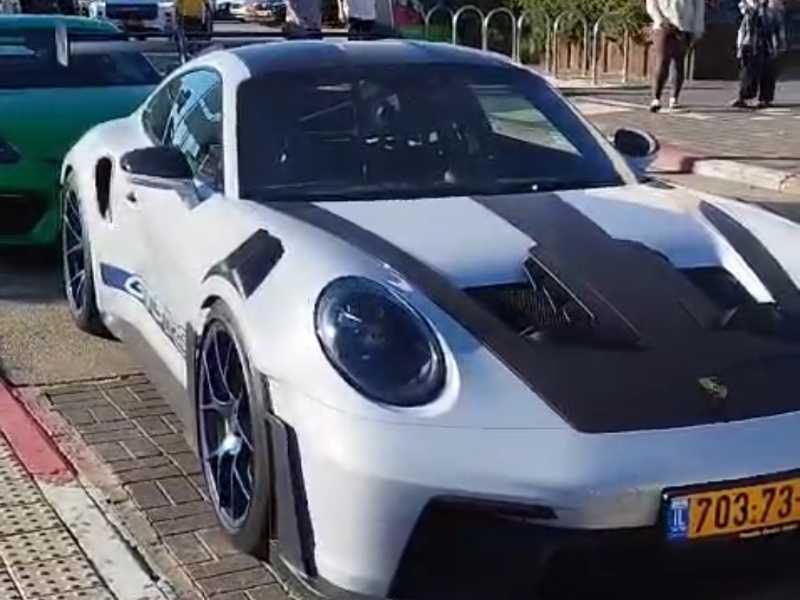 Porsche 911 GT3 RS spotted in Hod HaSharon