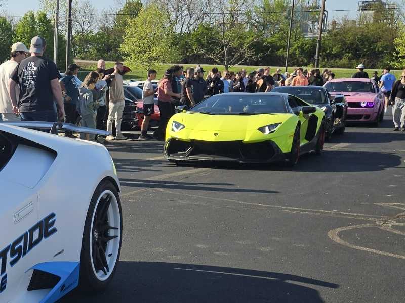 Lamborghini Aventador (2021) spotted in Dayton, United States