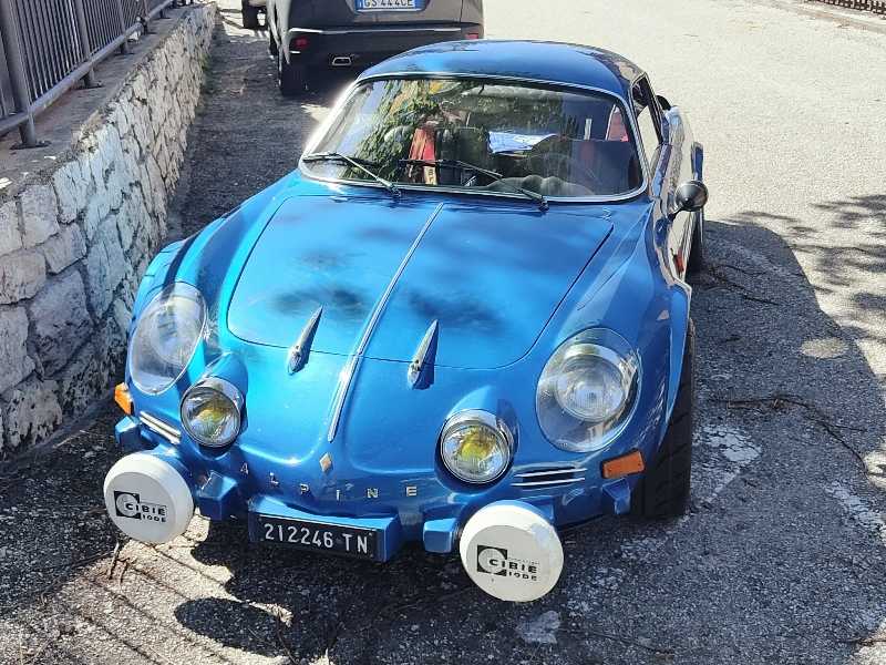 Alpine A110 spotted in Trento