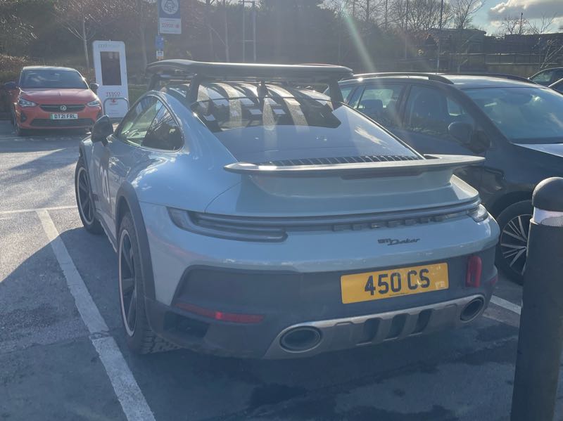 Porsche 911 GT3 spotted in Sheffield