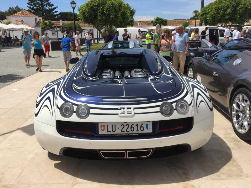 Bugatti Veyron spotted in Paderne