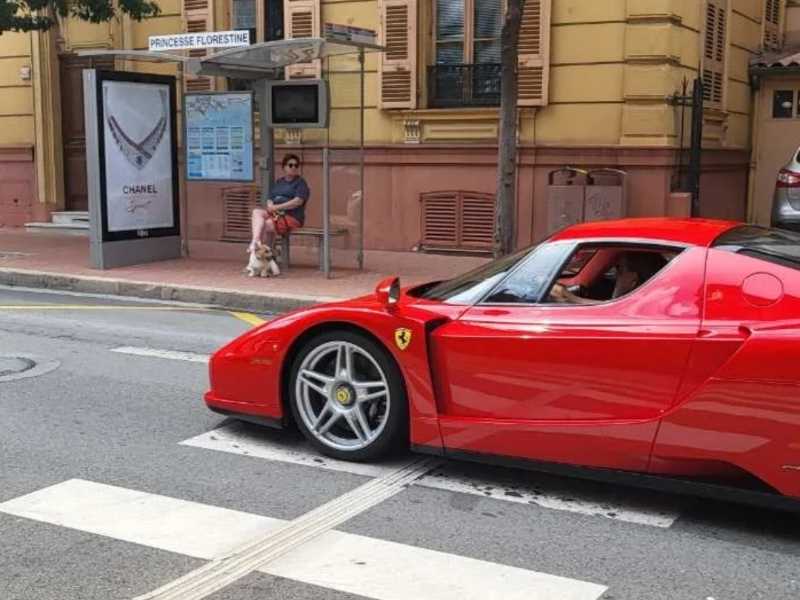 Ferrari Enzo spotted in Monaco