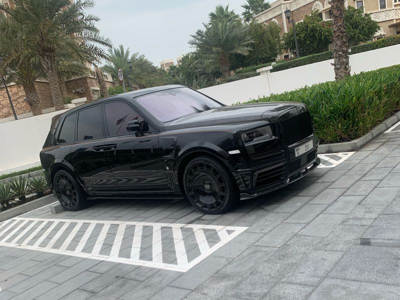 Rolls-Royce Cullinan spotted in Dubai