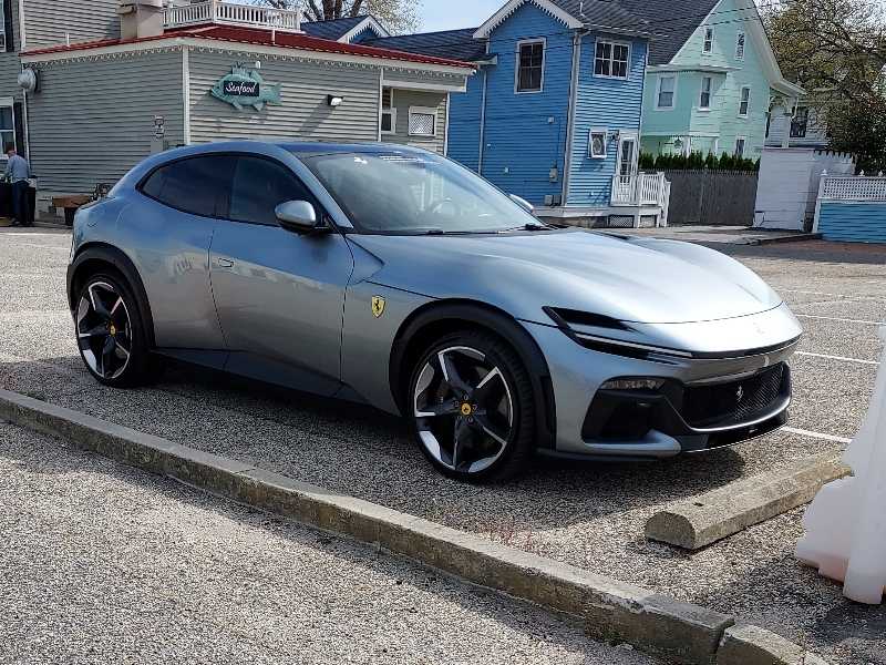 Ferrari Purosangue spotted in Cape May