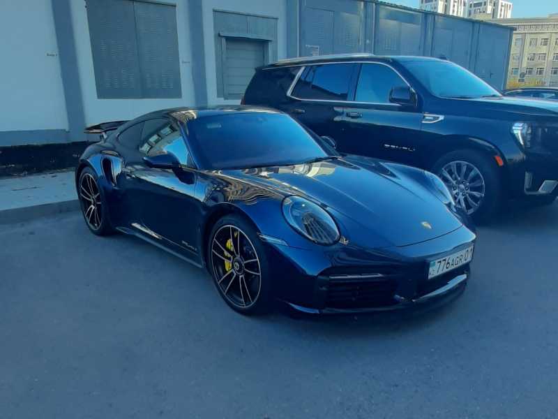 Porsche 911 Turbo S spotted in Astana