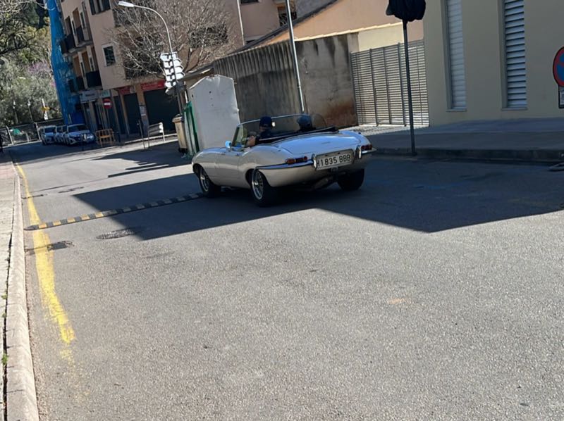 Jaguar E-Type (1961) spotted in Palma, Spain
