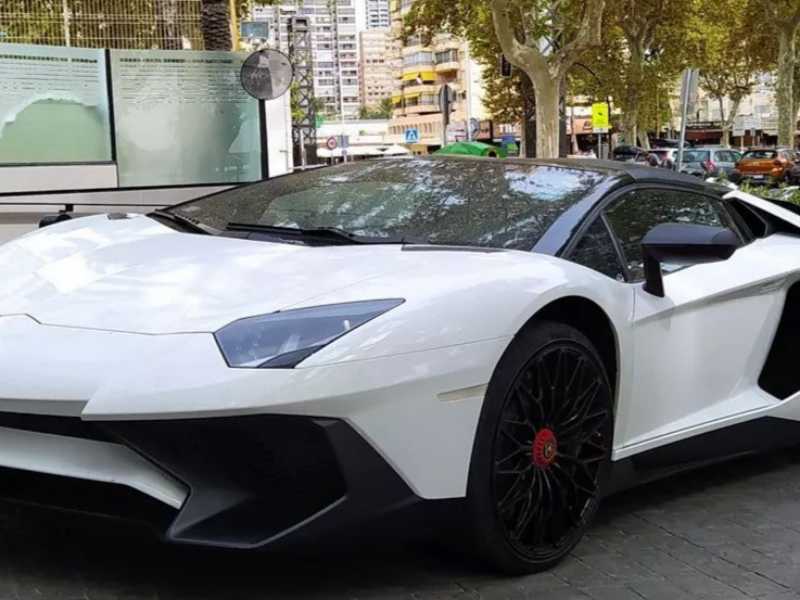 Lamborghini Aventador (2021) spotted in Benidorm, Spain