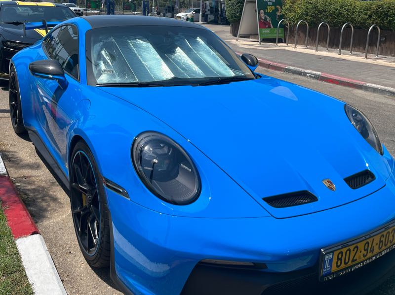 Porsche 911 GT3 spotted in Netanya