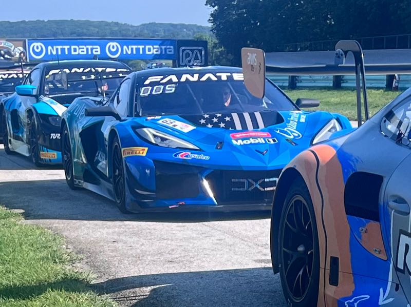 Chevrolet Corvette C8.R spotted in Elkhart Lake
