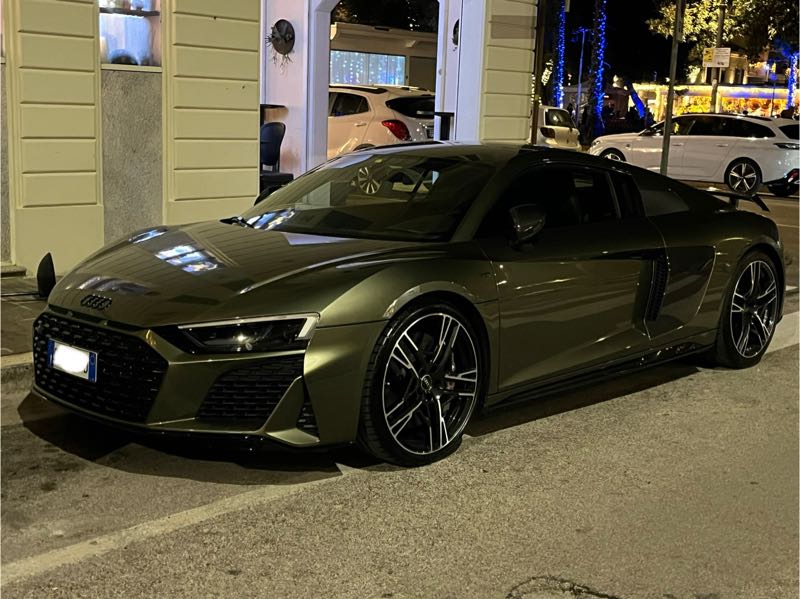 Audi R8 spotted in Ancona