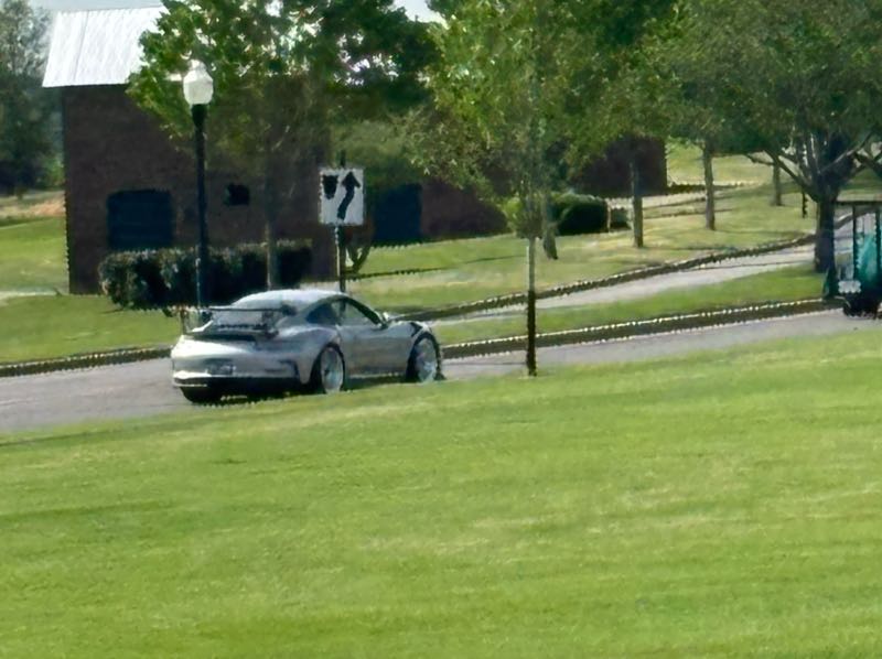 Porsche 911 GT3 spotted in Franklin