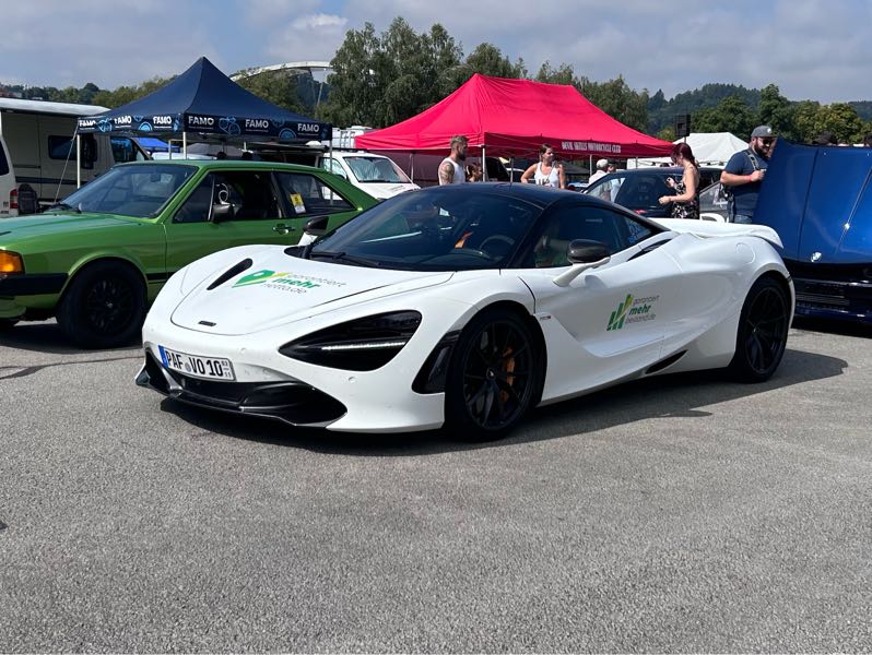 McLaren 720S spotted in Schwandorf in Bayern