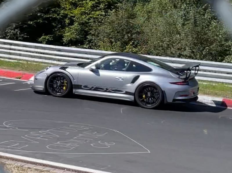Porsche 911 GT2 RS spotted in Meuspath