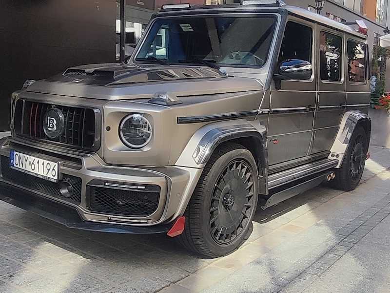 Mercedes-Benz G-Class spotted in Nysa