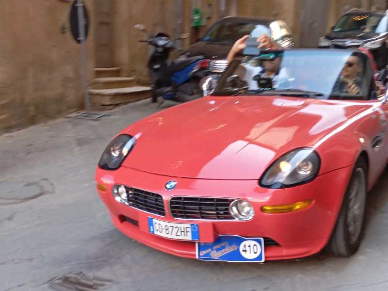 BMW Z8 spotted in Siena